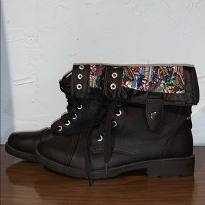 Marvel Comic Characters Combat boots